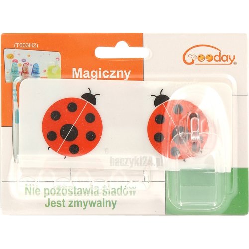 WIESZAK NA SZCZOTECZKĘ I PASTĘ DO ZĘBÓW - Gooday T003H2-06